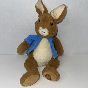 PETER RABBIT Plush 12” GUND With Messenger Bag 2015 Nickelodeon